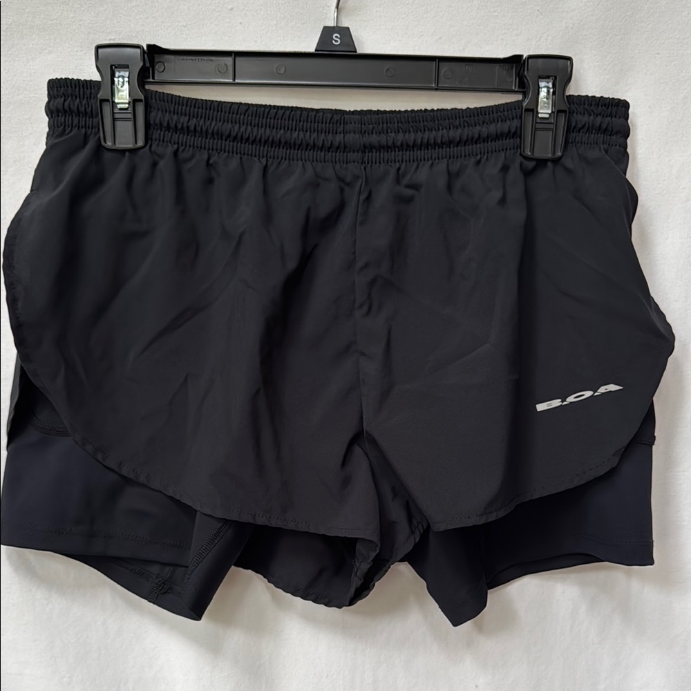 BOA Black Running Shorts Small
